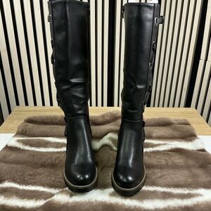 NEW Black Knee-High Women's Boots Sz 7.5